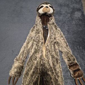 Kids Sloth Costume - Brown and Cream